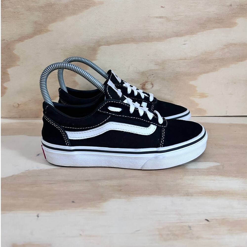 Vans Off The Wall - Old Skool - Sneakers - Black - Kids Little Unisex - 2.5